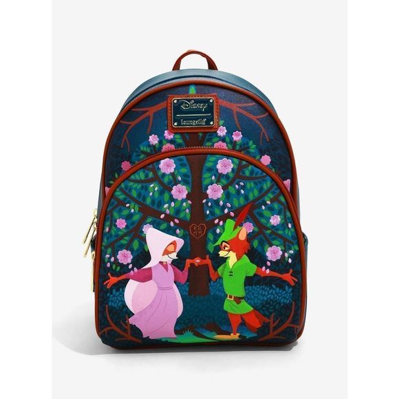 Loungefly Handbags - Loungefly Disney Robin Hood Floral Mini Backpack New With Tags